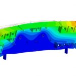 Fibre-Reinforced Plastic injection moulding stress simulation example - Moldex3D Add-On